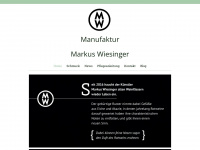 markuswiesinger.at Webseite Vorschau