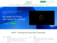 world-voices.org Webseite Vorschau