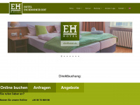 ehofhotel.de Webseite Vorschau