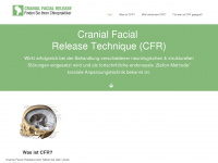 cranial-facial-release.de Webseite Vorschau