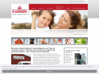 tischlerei-hansen-vioel.de Webseite Vorschau