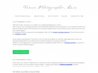 photographervenice.com Webseite Vorschau