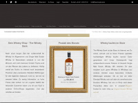 thewhiskybank.de Webseite Vorschau