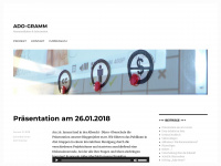 ado-gramm.de Webseite Vorschau