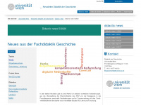 didactic-news.univie.ac.at Webseite Vorschau