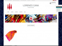 lorenzo-cana.de Webseite Vorschau
