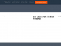 heldental.com Webseite Vorschau