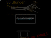 30stundenfestival.ch Webseite Vorschau
