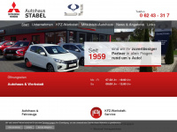autohaus-stabel.de Webseite Vorschau