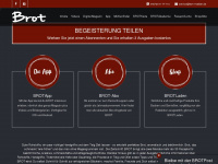 brot-magazin.de Webseite Vorschau