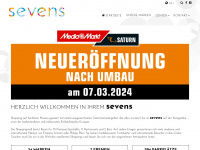 sevens.de Webseite Vorschau
