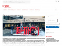 ph-tirol.ac.at Webseite Vorschau