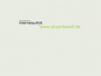akzentewolf.de Webseite Vorschau