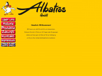 albatrosgmbh.de Webseite Vorschau