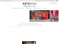 artebene.com Webseite Vorschau