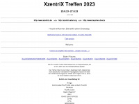xzentrix.de Webseite Vorschau