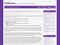 harbar.net Webseite Vorschau