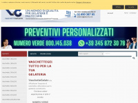 vaschettegelato.it Webseite Vorschau