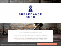 breakdance-guru.de Webseite Vorschau