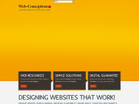 web-conceptions.com Webseite Vorschau