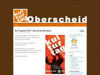 kulturtag-oberscheid.de Webseite Vorschau