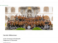 musikkapelle-heiligenkreuz.at Webseite Vorschau