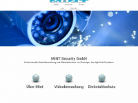 mint-security.de Webseite Vorschau