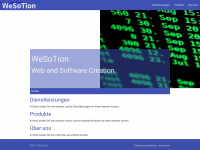 wesotion.com Webseite Vorschau