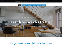 tischlerei-blauensteiner.at Webseite Vorschau