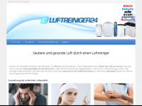 luftreiniger24.com Webseite Vorschau