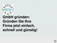 gmbh-gruenden.ch Webseite Vorschau