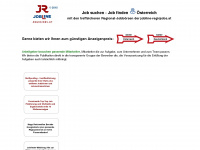 jobline-regiojobs.at Webseite Vorschau