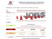 jobline-niederoesterreich.at Webseite Vorschau
