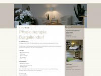 physiotherapie-burgaltendorf.de Webseite Vorschau
