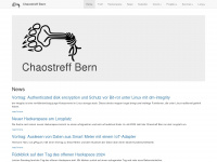 chaostreff-bern.ch Webseite Vorschau