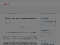 tsv-aktivum.de Webseite Vorschau
