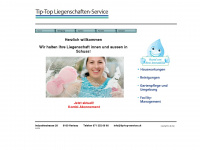 tip-top-service.ch Webseite Vorschau