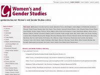 genderstudies.net Webseite Vorschau