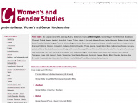 genderstudies.uk Webseite Vorschau