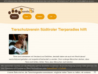 suedtiroler-tierparadies-hilft.it Webseite Vorschau