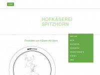 spitzhornk.ch Webseite Vorschau