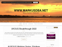 markusdba.net Webseite Vorschau