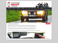 classic-rallye-team.de Webseite Vorschau