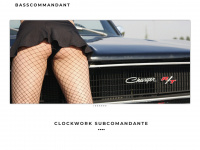 clockworksubcomandante.com Webseite Vorschau