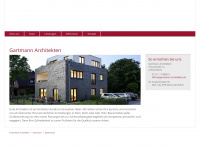 gartmann-architekten.de Webseite Vorschau