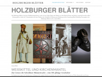 holzburger-blaetter.de Webseite Vorschau