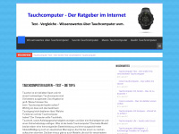 tauchcomputer-kaufen24.de Webseite Vorschau