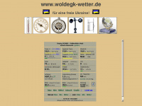 woldegk-wetter.de Webseite Vorschau