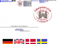 gaesteservice-luebeck.de Webseite Vorschau