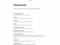 vrm-datenschutz.de Webseite Vorschau
